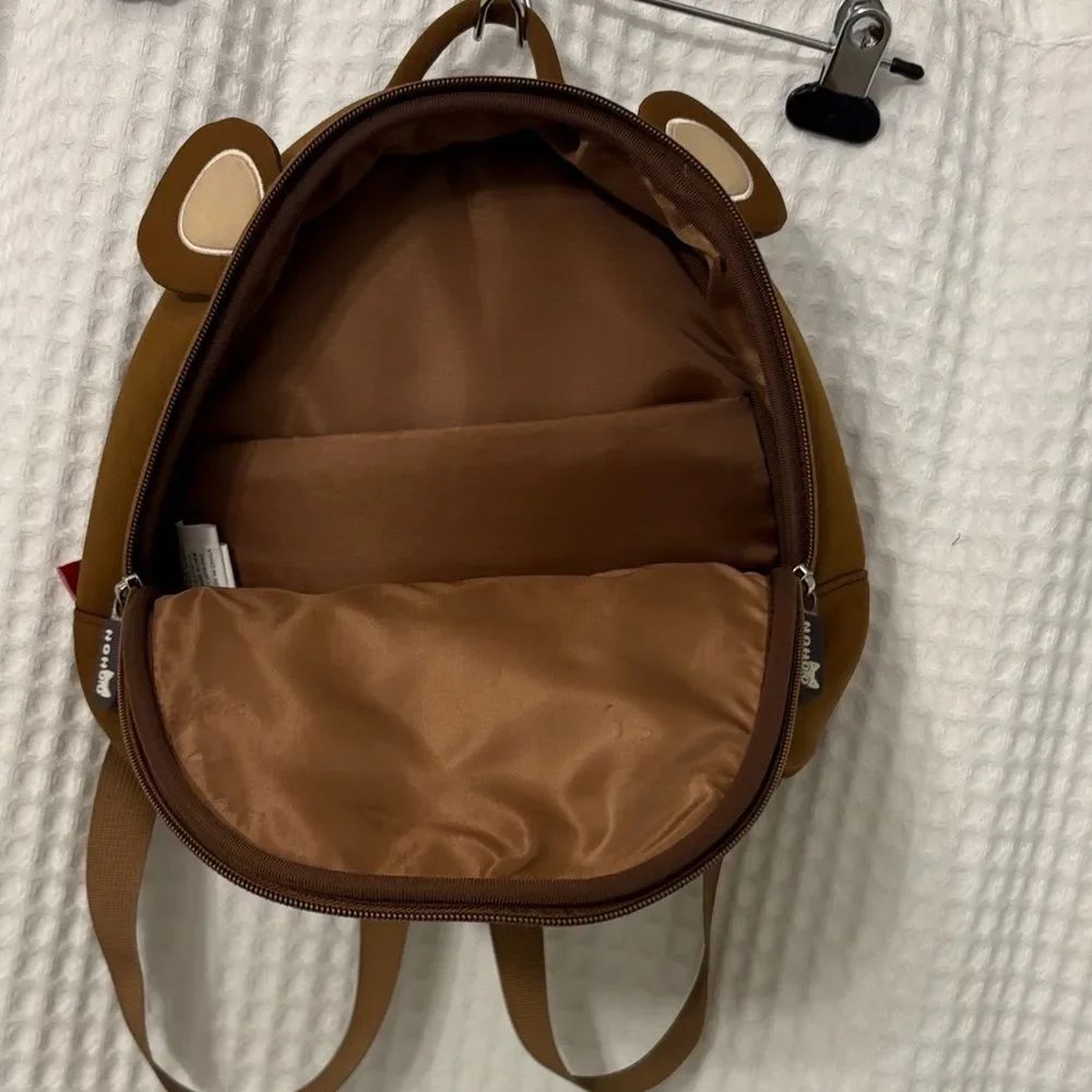 Adorable Brown Bear Kids Backpack
